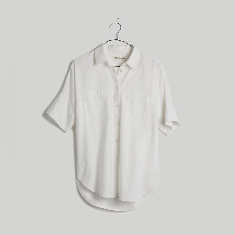 Madewell Courier Shirt - White/XS